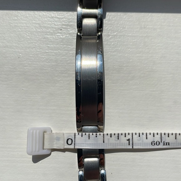 Men’s Stainless Steel ID Bracelet - Picture 4 of 5